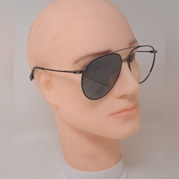 Burberry Men's Aviator Sunglasses Frames Only Pilot Metal Black B3108 60-14-145 - Picture 6 of 15